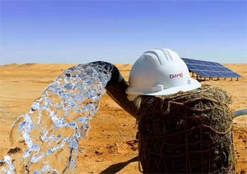 Sistema de bombeamento solar de 4 kW na Argélia
