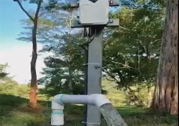 Sistema inversor de bomba solar BLDC de 750 W na Nicarágua