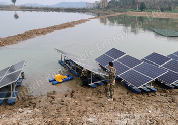 100 conjuntos de sistemas de aeração solar foram instalados e usados com sucesso em Jiangxi
