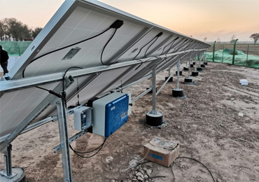 Sistema de bomba solar de 4 kW em Shaanxi
