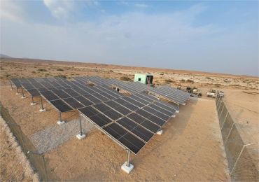 Sistema de bombeamento solar de 55 kW no Iêmen