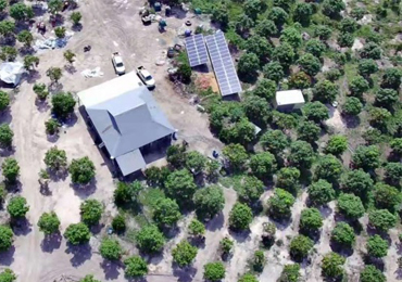 Sistema de bomba solar de 11 kW no Camboja