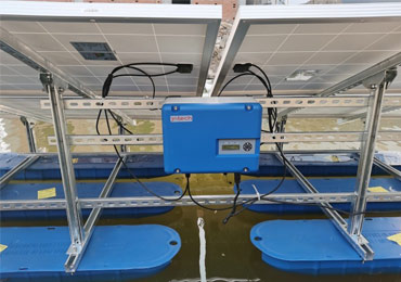 11 conjuntos de sistema de aeração solar de 750 W em Suzhou, Jiangsu
