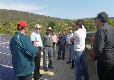 Sistema de bomba solar de 22 kW no México