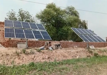 Sistema de bomba de água solar de 11 kW no Paquistão