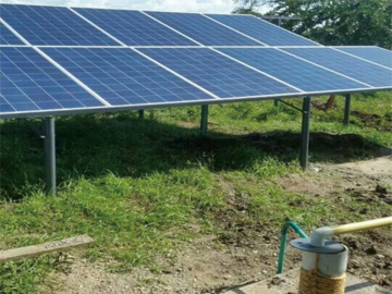 10 conjuntos de sistema de bomba solar de 2,2 kW na Colômbia