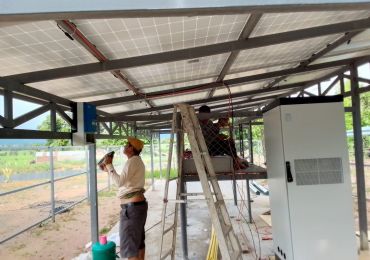 Sistema de bombeamento de armazenamento de energia de 4 kW/31,2 kWh no Laos