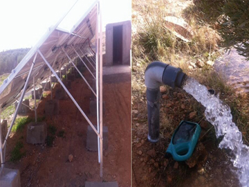 Sistema de bombeamento solar de 18,5 kW em Marrocos