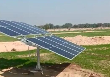 Sistema de bombeamento solar de 11 kW no Paquistão