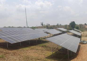 Sistema de irrigação por bombeamento solar de 137,7 kW em Mianmar
