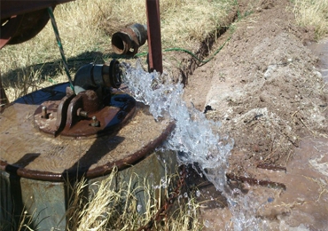 Sistema de bombeamento solar de 2,2 kW na África do Sul