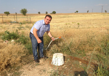 Sistema de bomba solar de 5,5 kW na Turquia