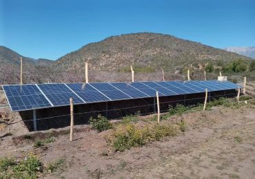 2 conjuntos de sistema de bomba solar de 2,2 kW no Chile